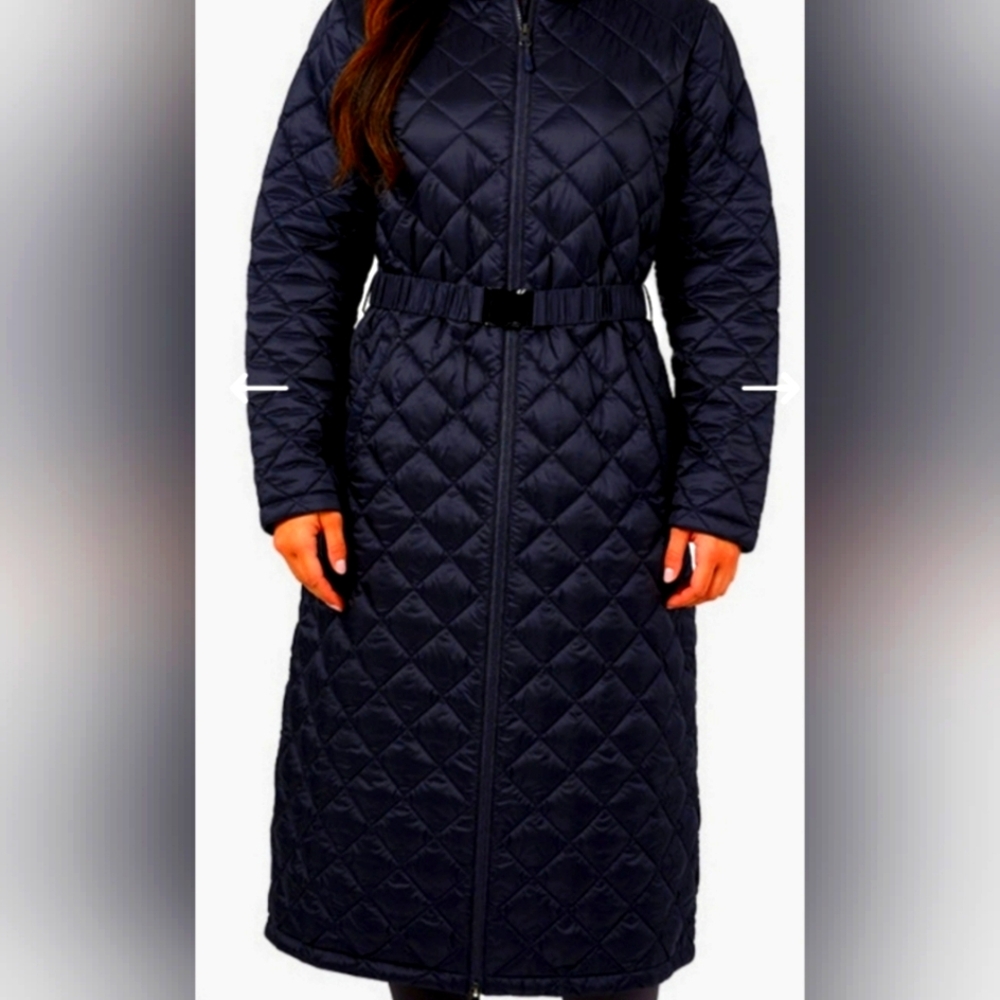 32 Degrees diamond quilted maxi poly-fill coat brand new with tickets